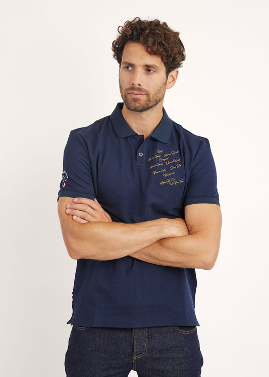 Polo bleu marine STORY HIGH