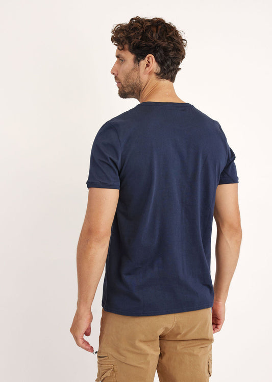 T-shirt VENDOME NATIONAL bleu marine