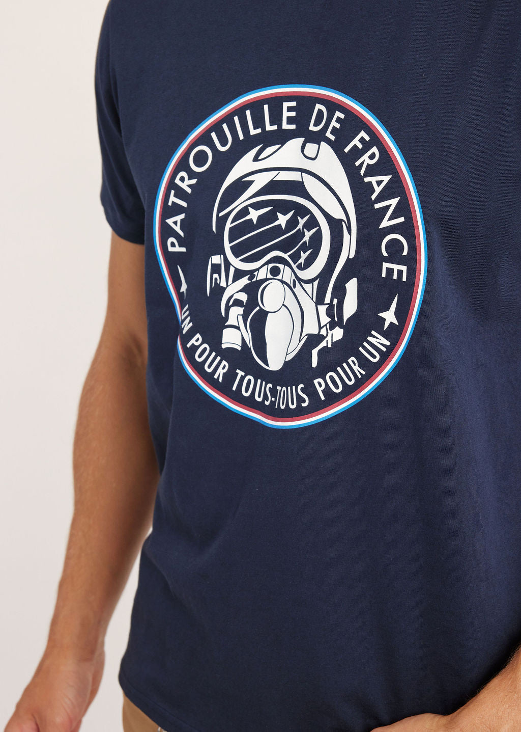 T-shirt VENDOME NATIONAL bleu marine