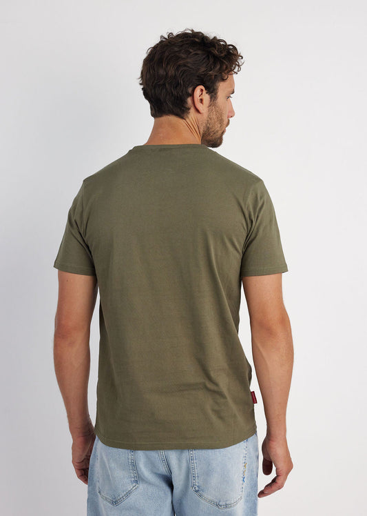 T-shirt kaki OSCAR HONDA