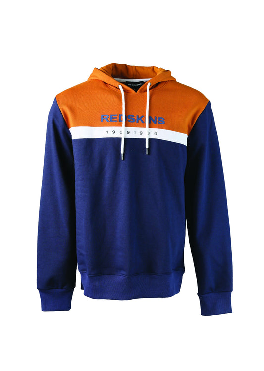 Sweatshirt bleu marine / camel BERGUSON POSTER