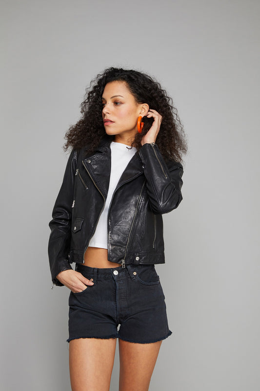 Blouson cuir MARTIN RETRO
