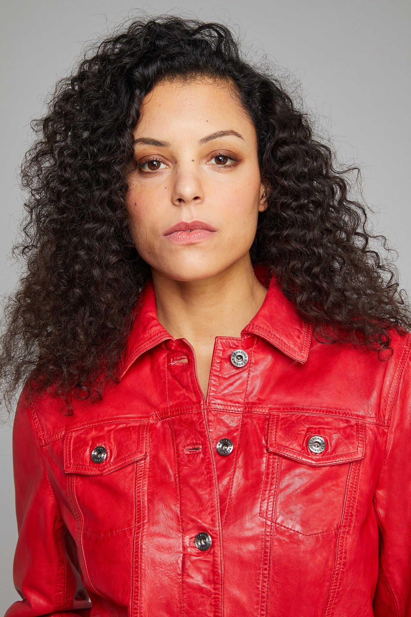 Blouson cuir PERCY RETRO