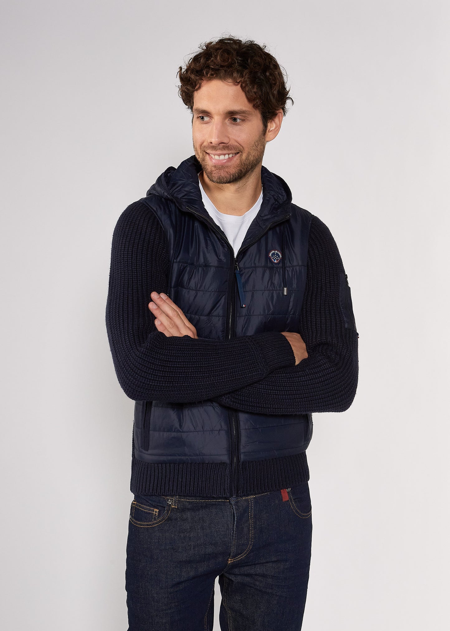 Blouson bleu marine MIRAGE TYPHON