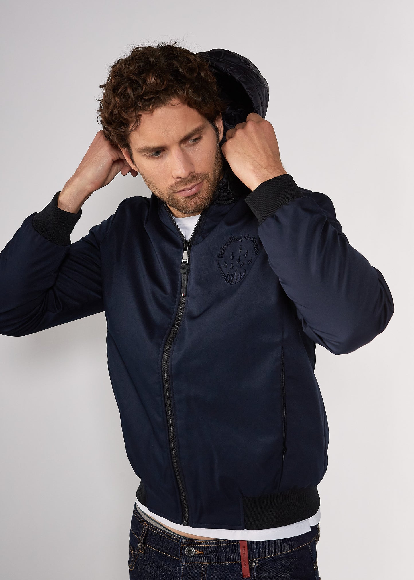 Blouson bleu marine foncé CHALLENGER STOCKHOLM