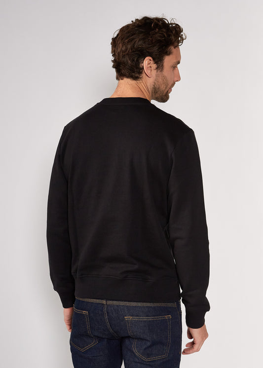 Sweatshirt noir MASK PRIVATE