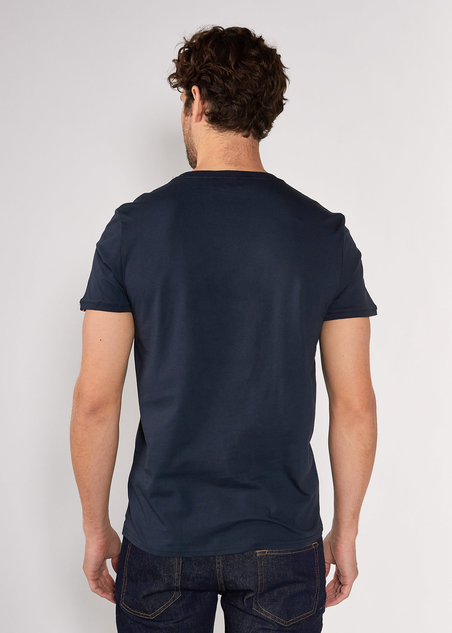 T-shirt bleu marine CASK NATIONAL