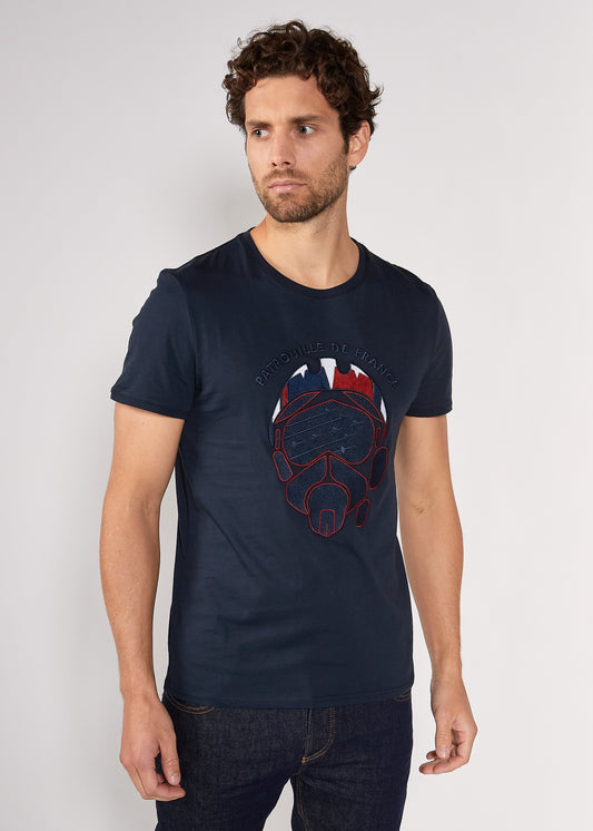 T-shirt bleu marine CASK NATIONAL