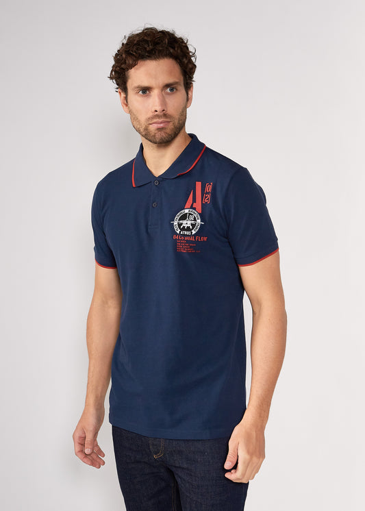Polo bleu marine foncé PANTHER KENYA