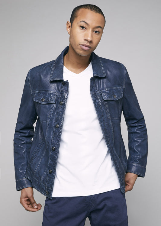 Blouson cuir DIESEL RETRO