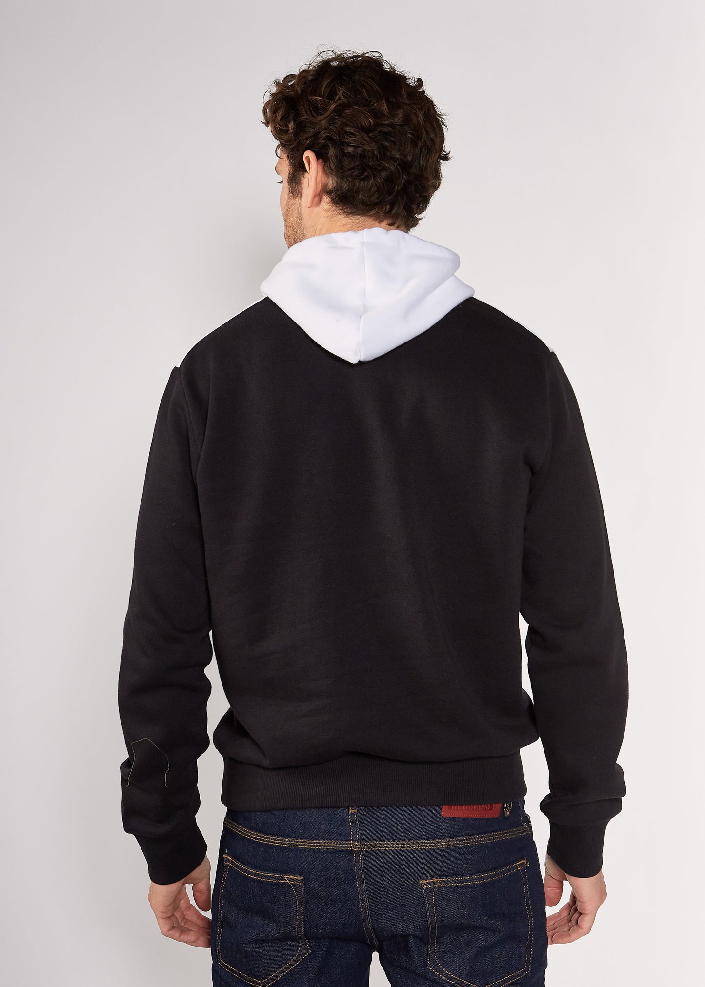 Sweatshirt noir / blanc BERGUSON POSTER
