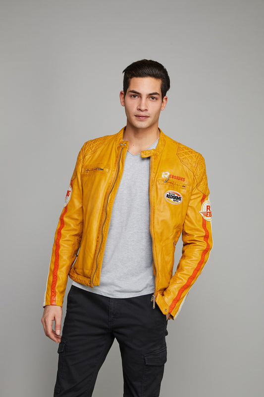Blouson cuir unisexe RAFTER CALISTA 2