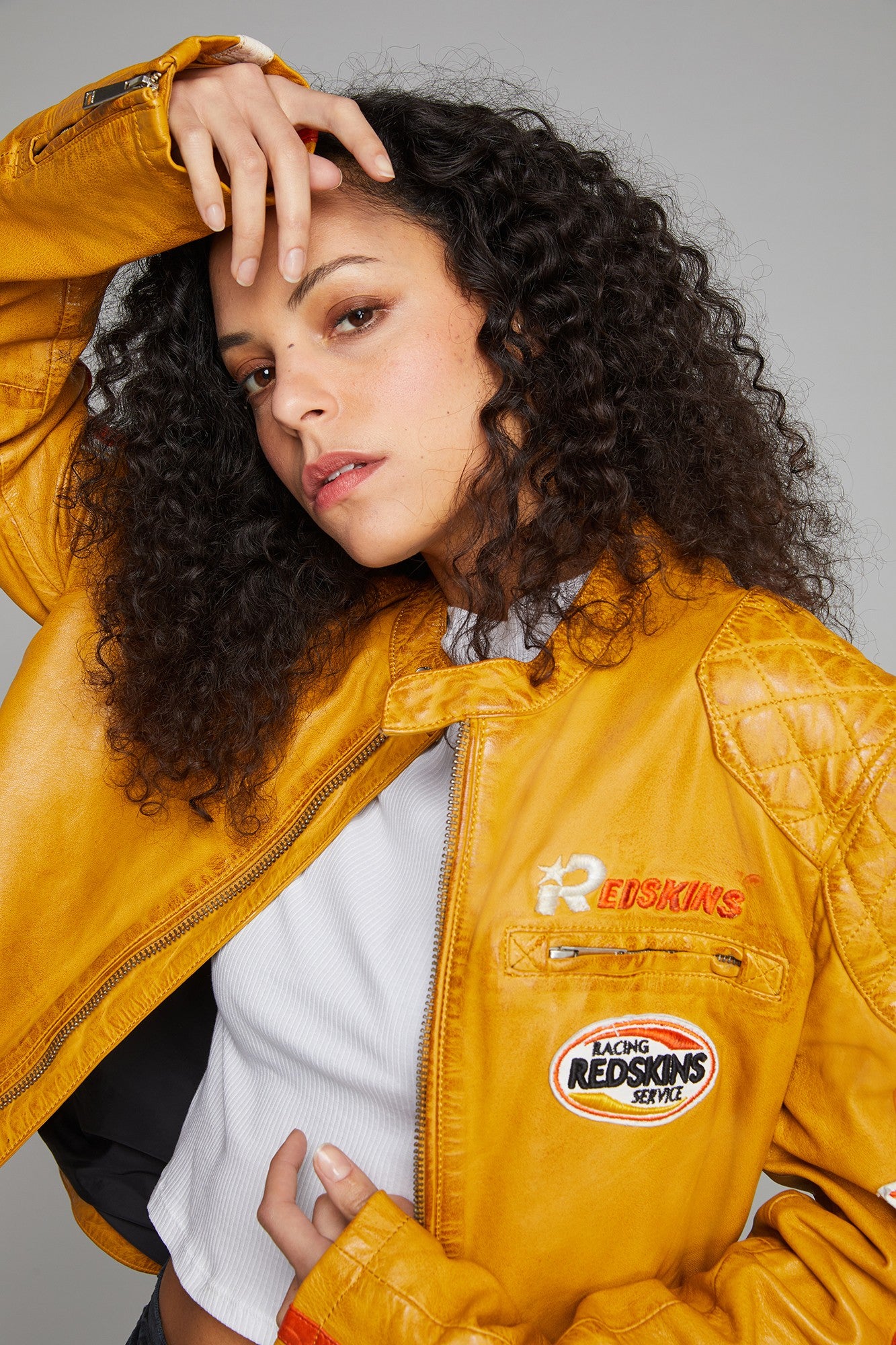 Blouson cuir unisexe RAFTER CALISTA 2