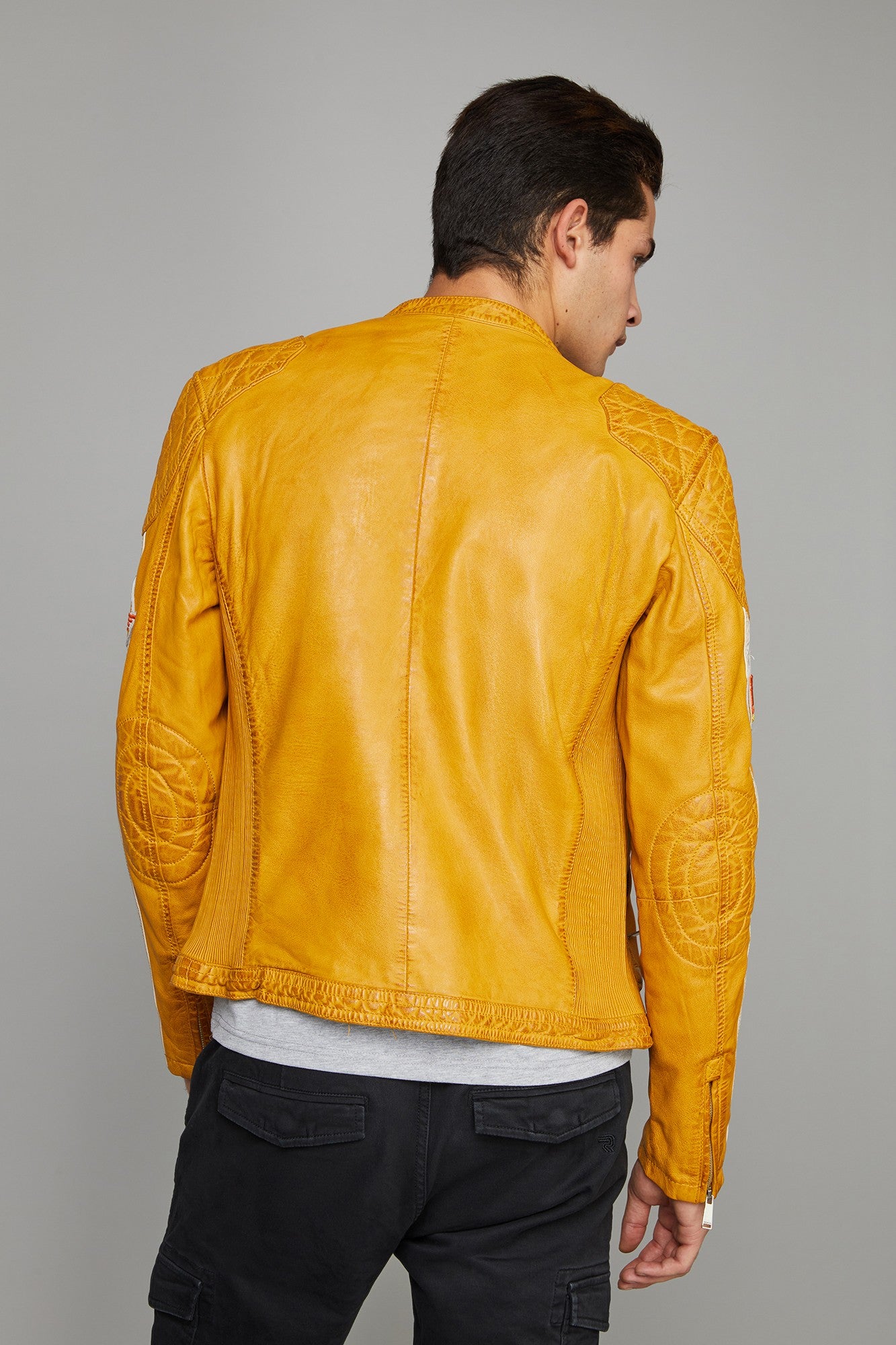 Blouson cuir unisexe RAFTER CALISTA 2