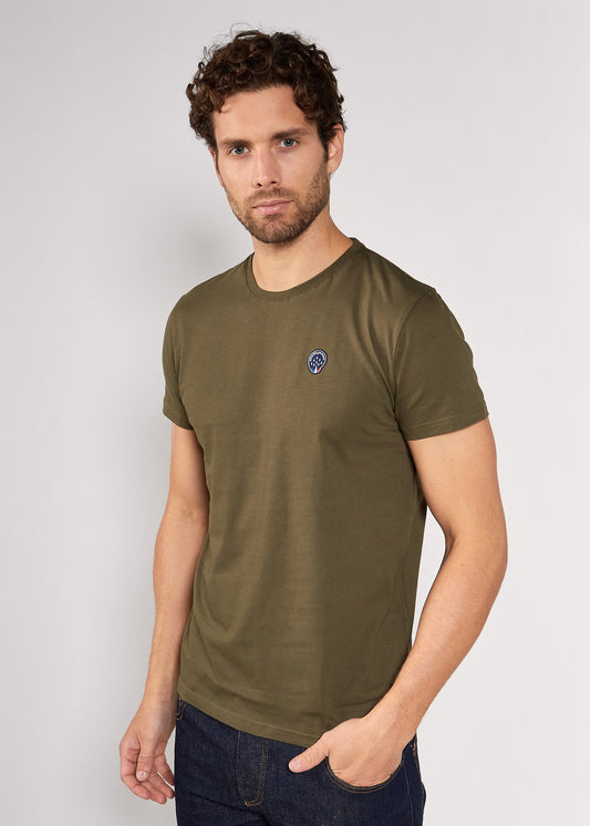 T-shirt manches courtes kaki PURE SELECT