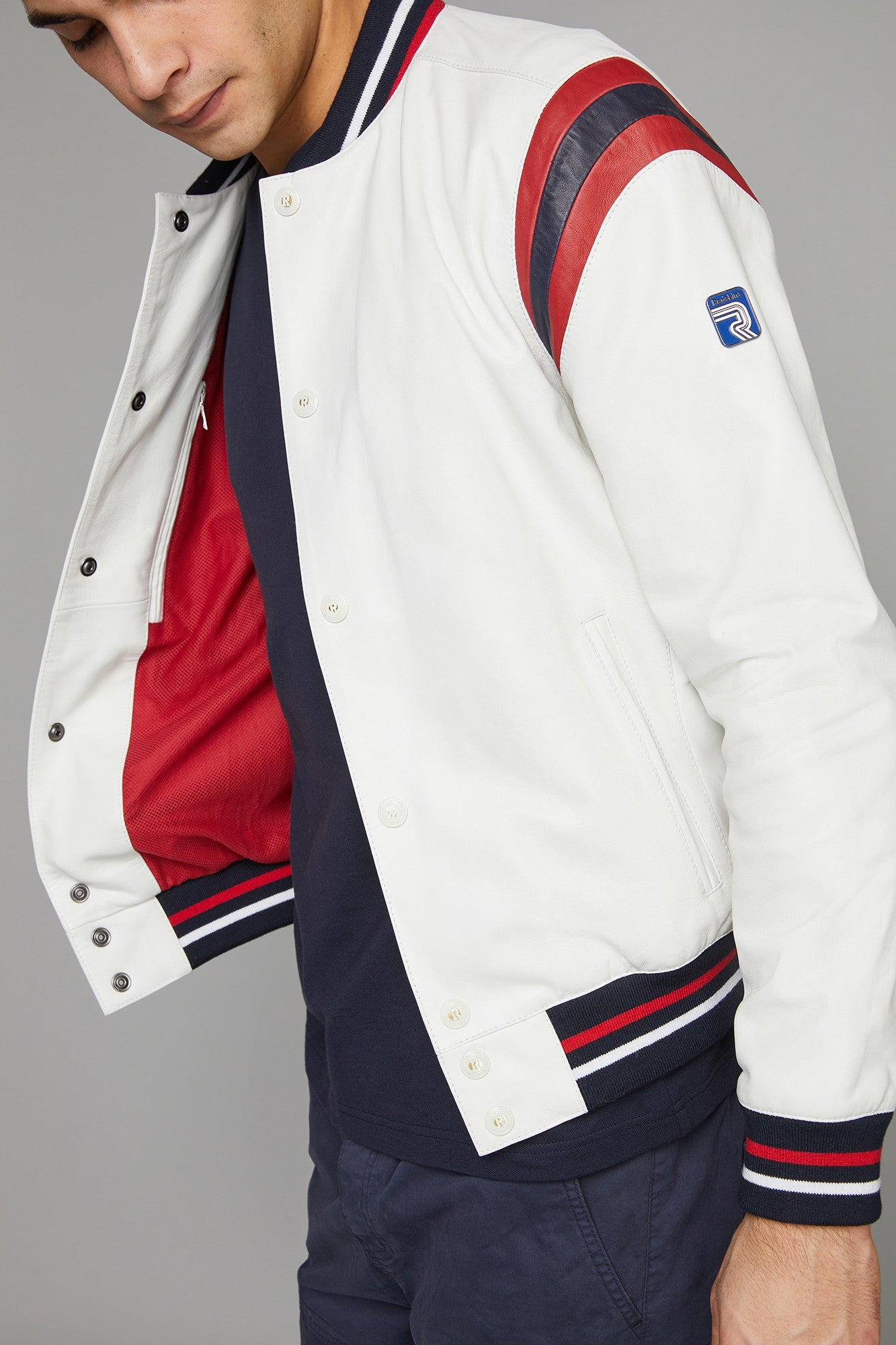 Blouson cuir REY COLTER