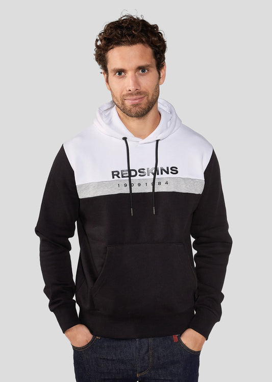 Sweatshirt noir / blanc BERGUSON POSTER