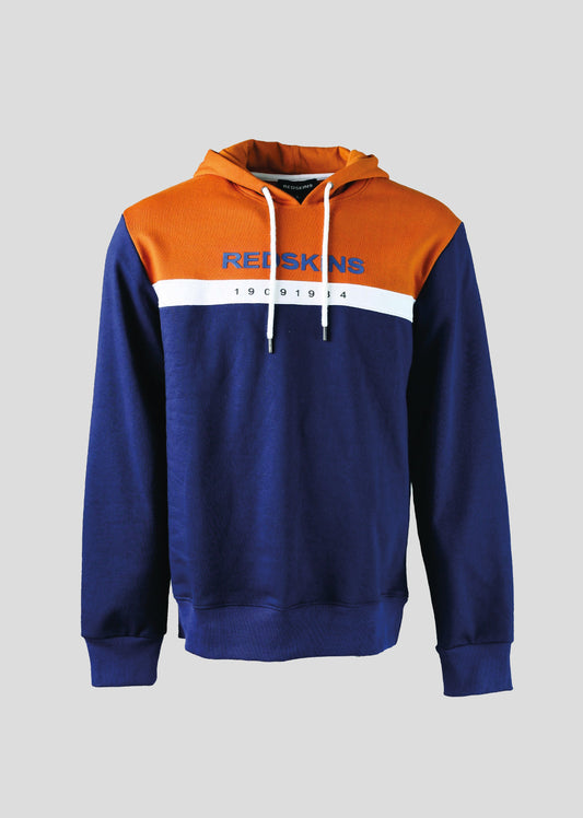 Sweatshirt bleu marine / camel BERGUSON POSTER