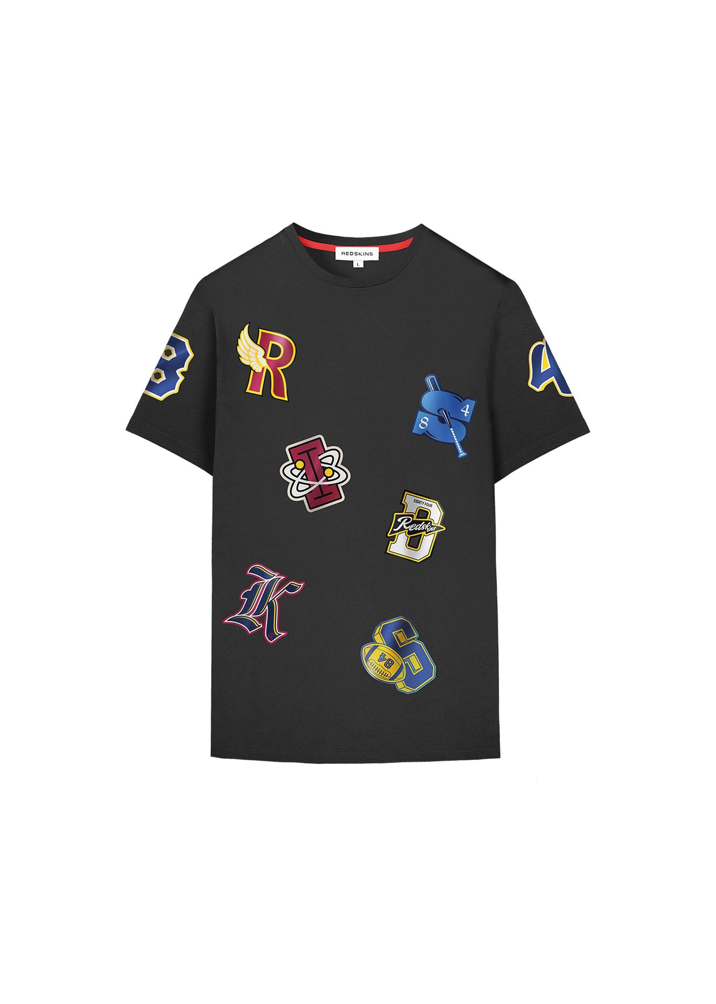 T-shirt manches courtes noir SHAKUR YARD
