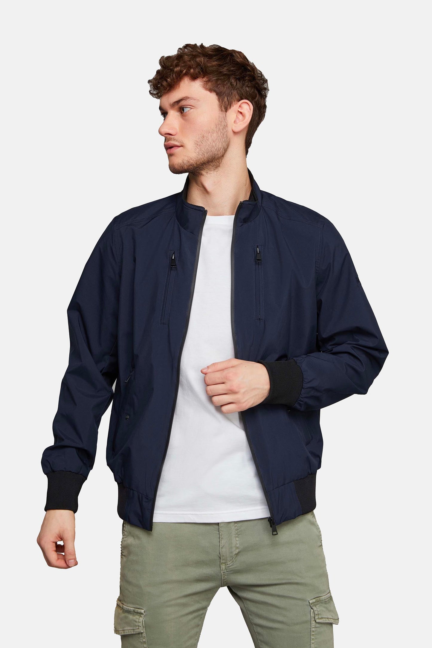 Blouson bleu marine HOLMAN CAWELO
