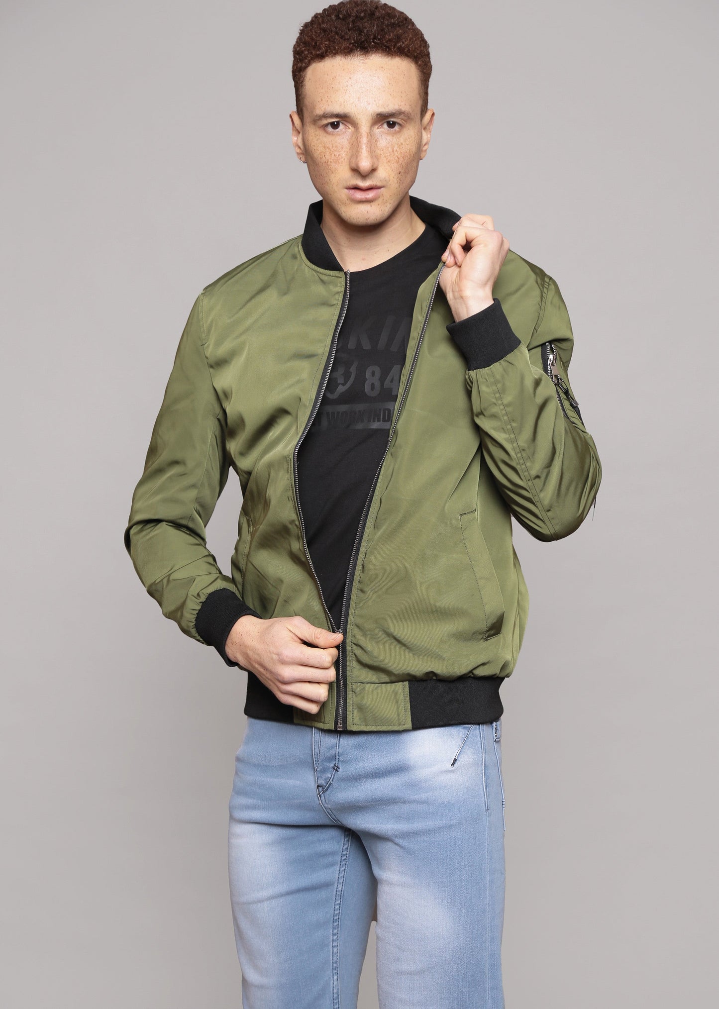 Blouson kaki BRADE PEET