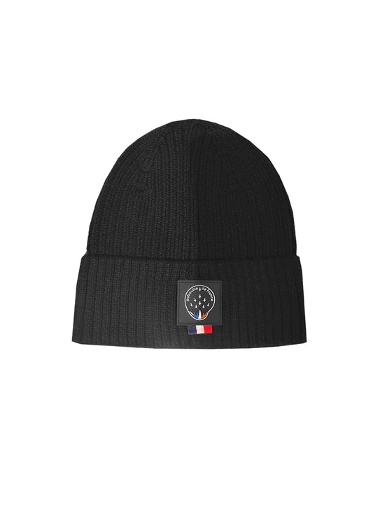 Bonnet noir BEANIE MERINOS