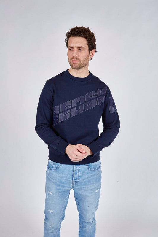 Sweatshirt bleu marine foncé SLIDE CHAMPION