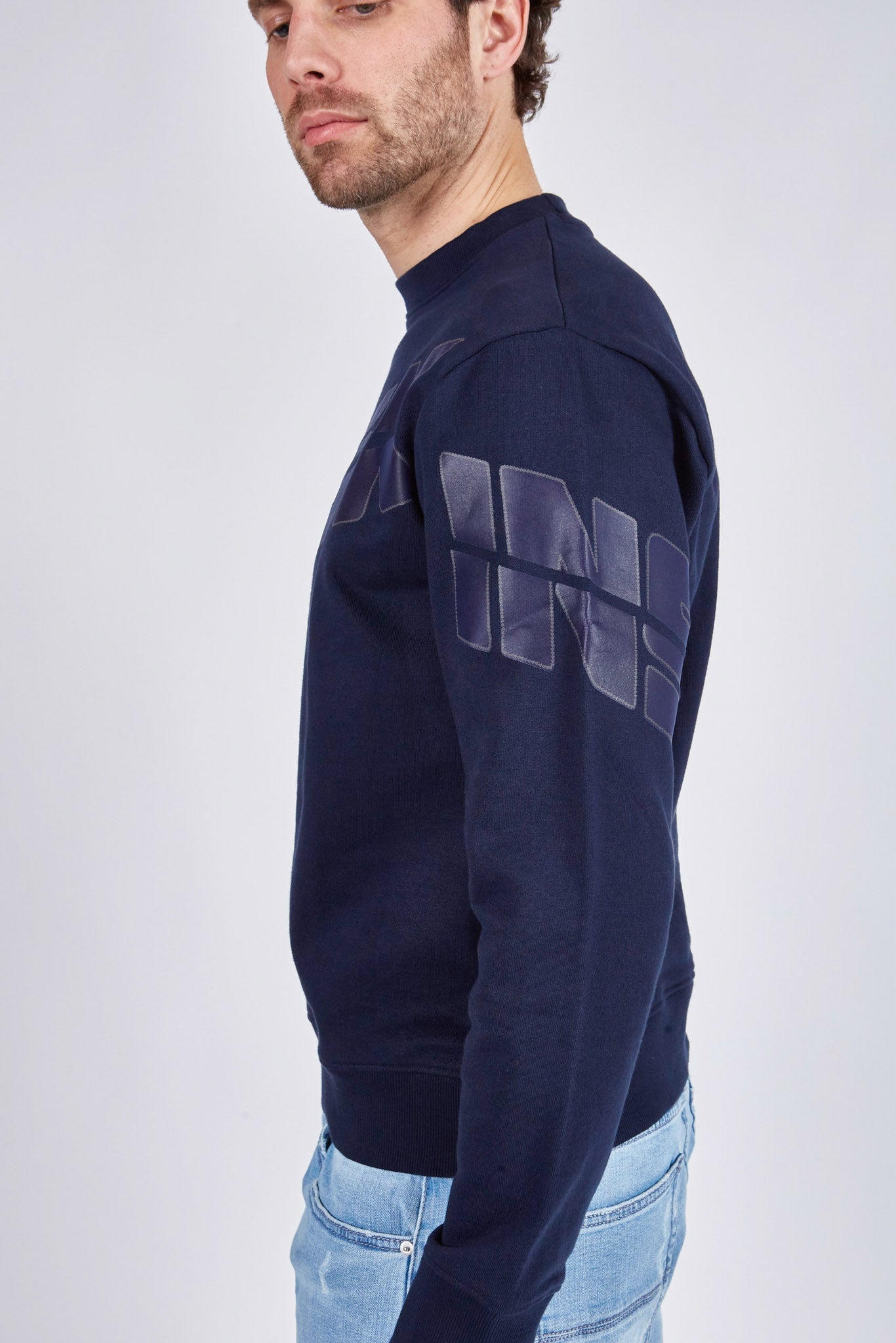 Sweatshirt bleu marine foncé SLIDE CHAMPION