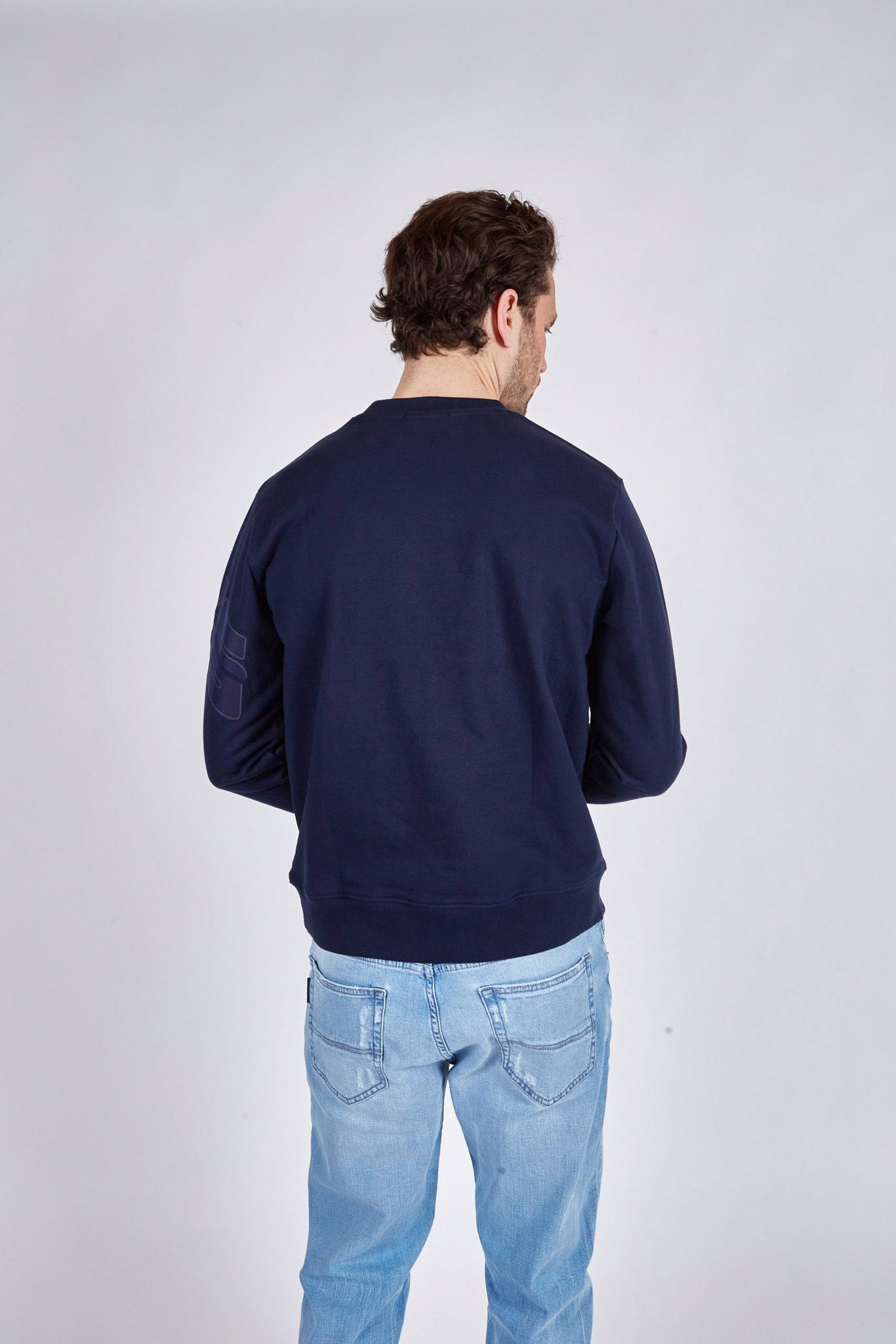 Sweatshirt bleu marine foncé SLIDE CHAMPION