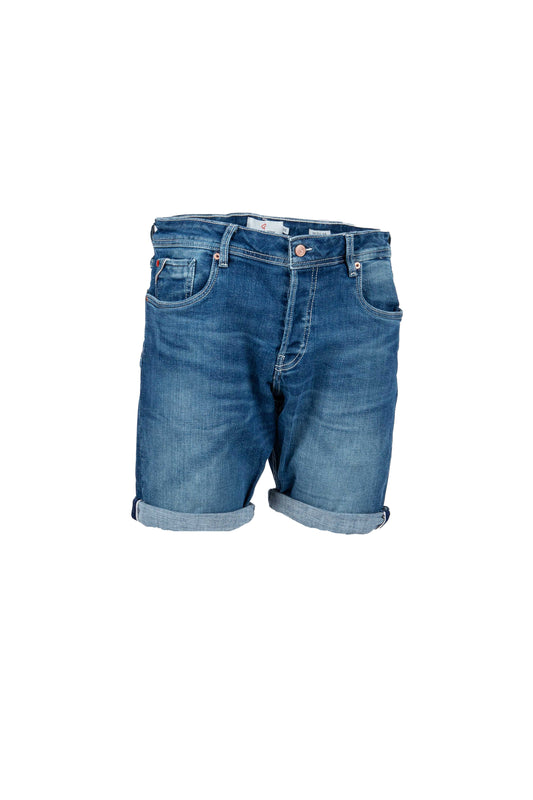Short bleu pierre LUCIANCO REACHER