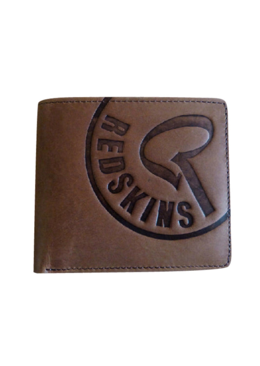 Porte feuille en CUIR marron ELEVEN