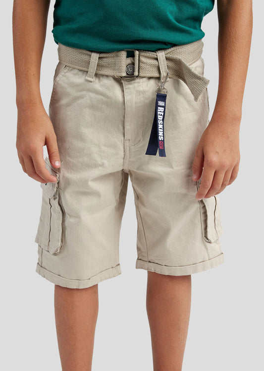 Bermuda enfant beige