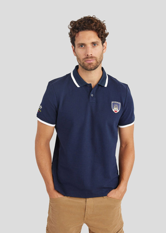 Polo bleu marine BANDY HIGH
