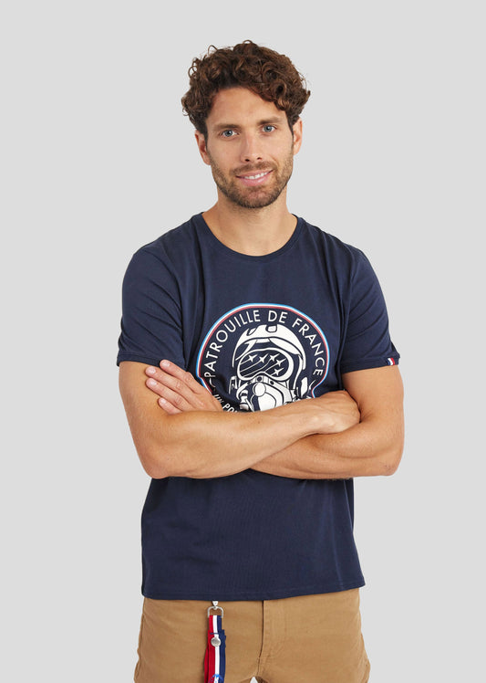 T-shirt VENDOME NATIONAL bleu marine