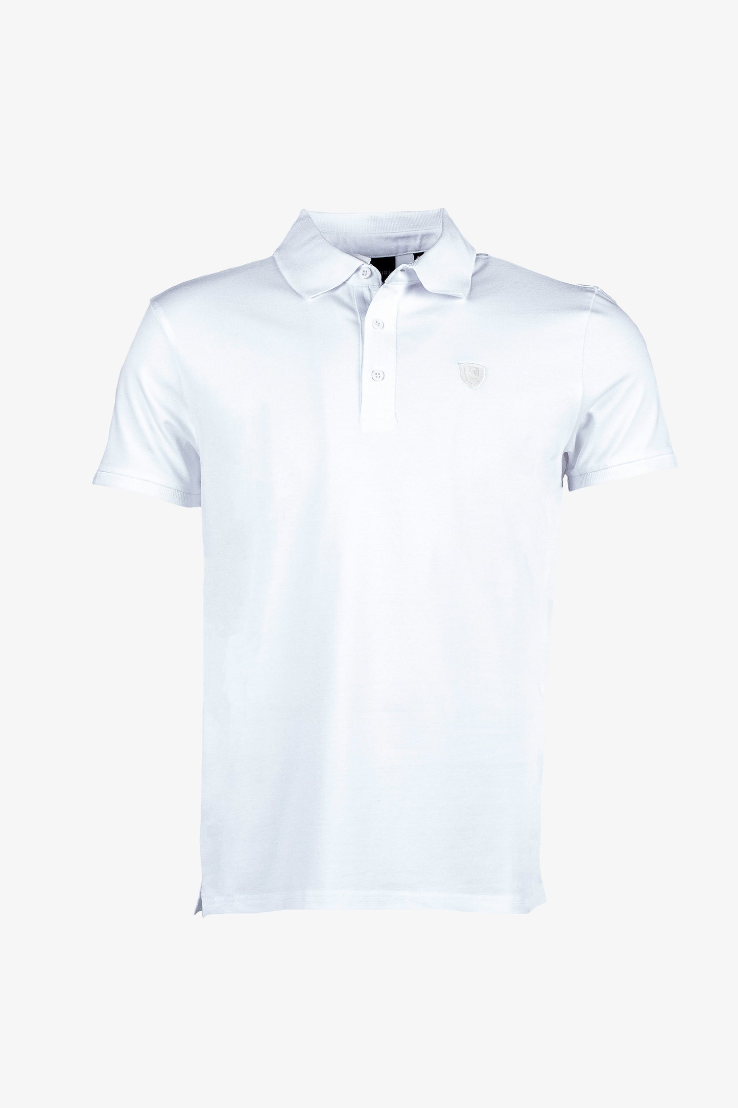 Polo manches courtes blanc CACH CALDER
