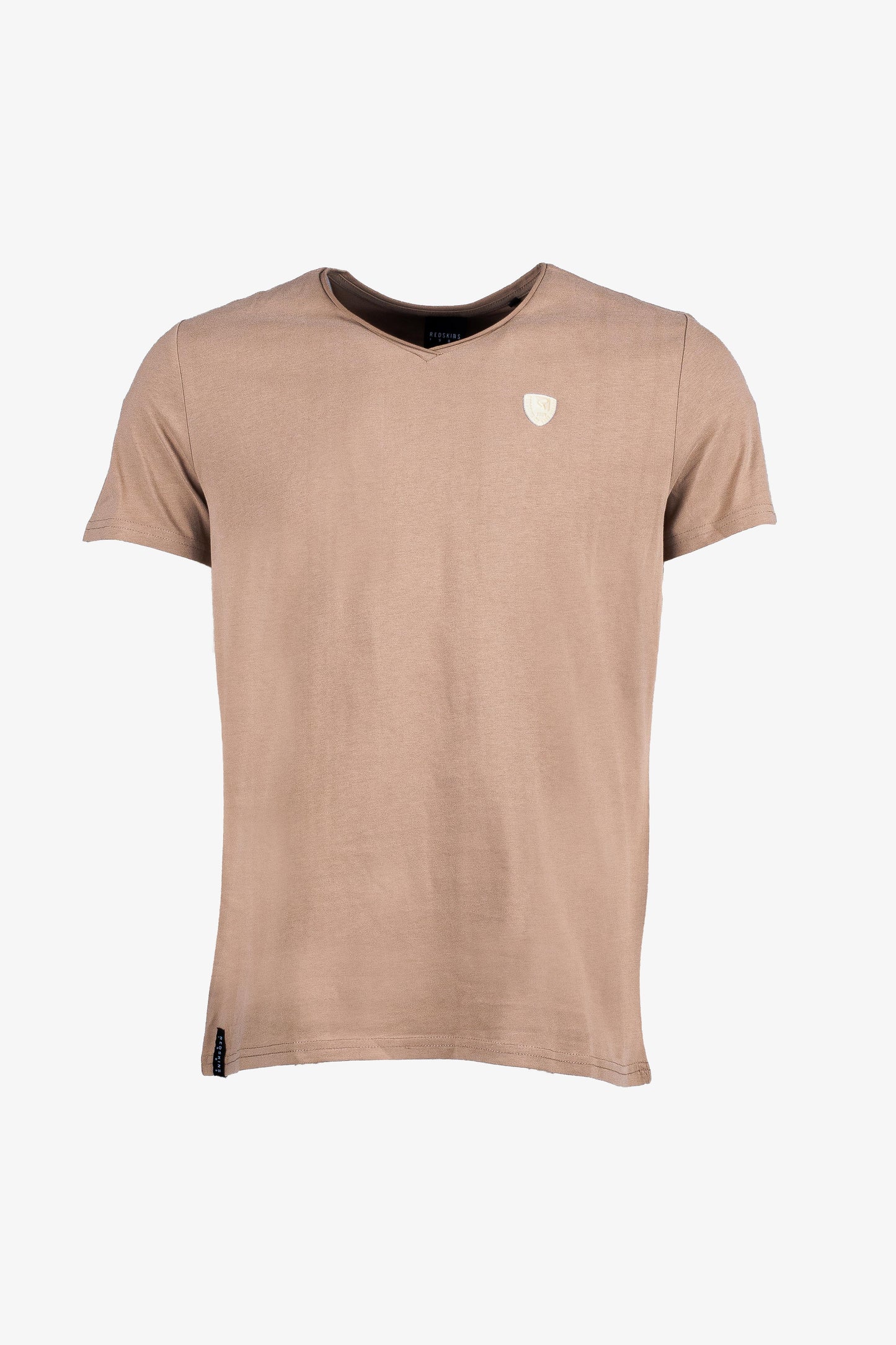 T-shirt manches courtes taupe / cognac NINT ADEN