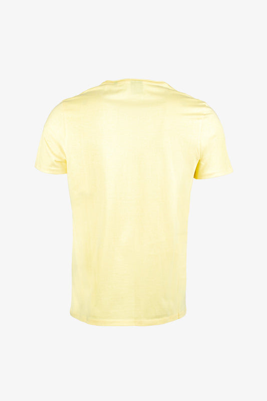 T-shirt manches courtes jaune NINT ADEN