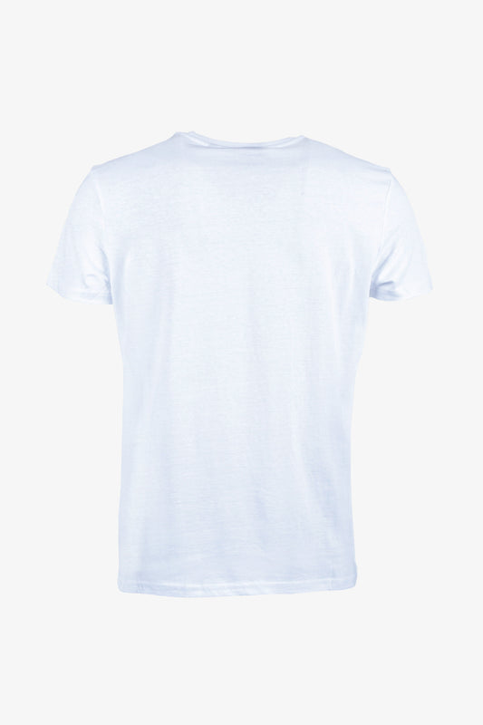 T-shirt manches courtes blanc QUANTA HONDA