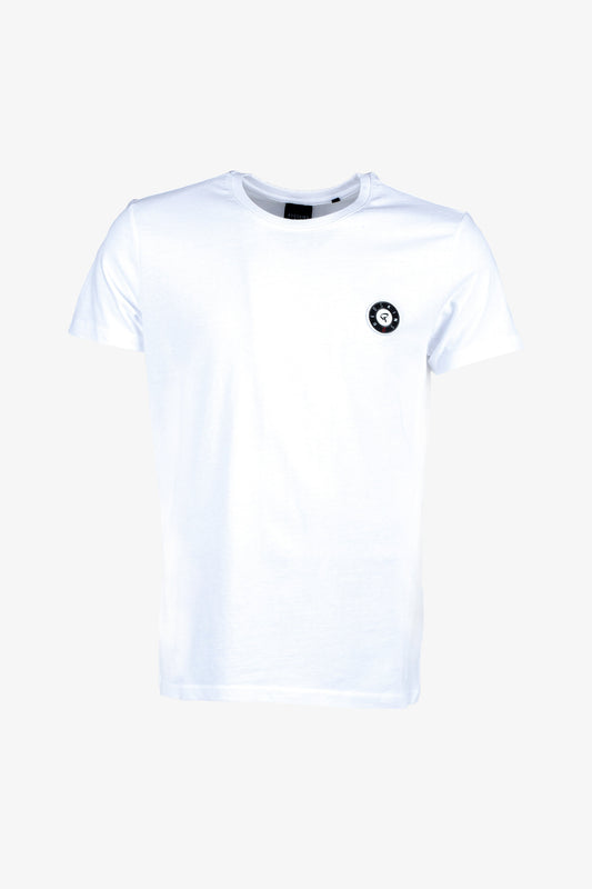 T-shirt manches courtes blanc QUANTA HONDA