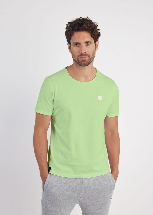 T-shirt manches courtes vert amande NATHEW ADEN