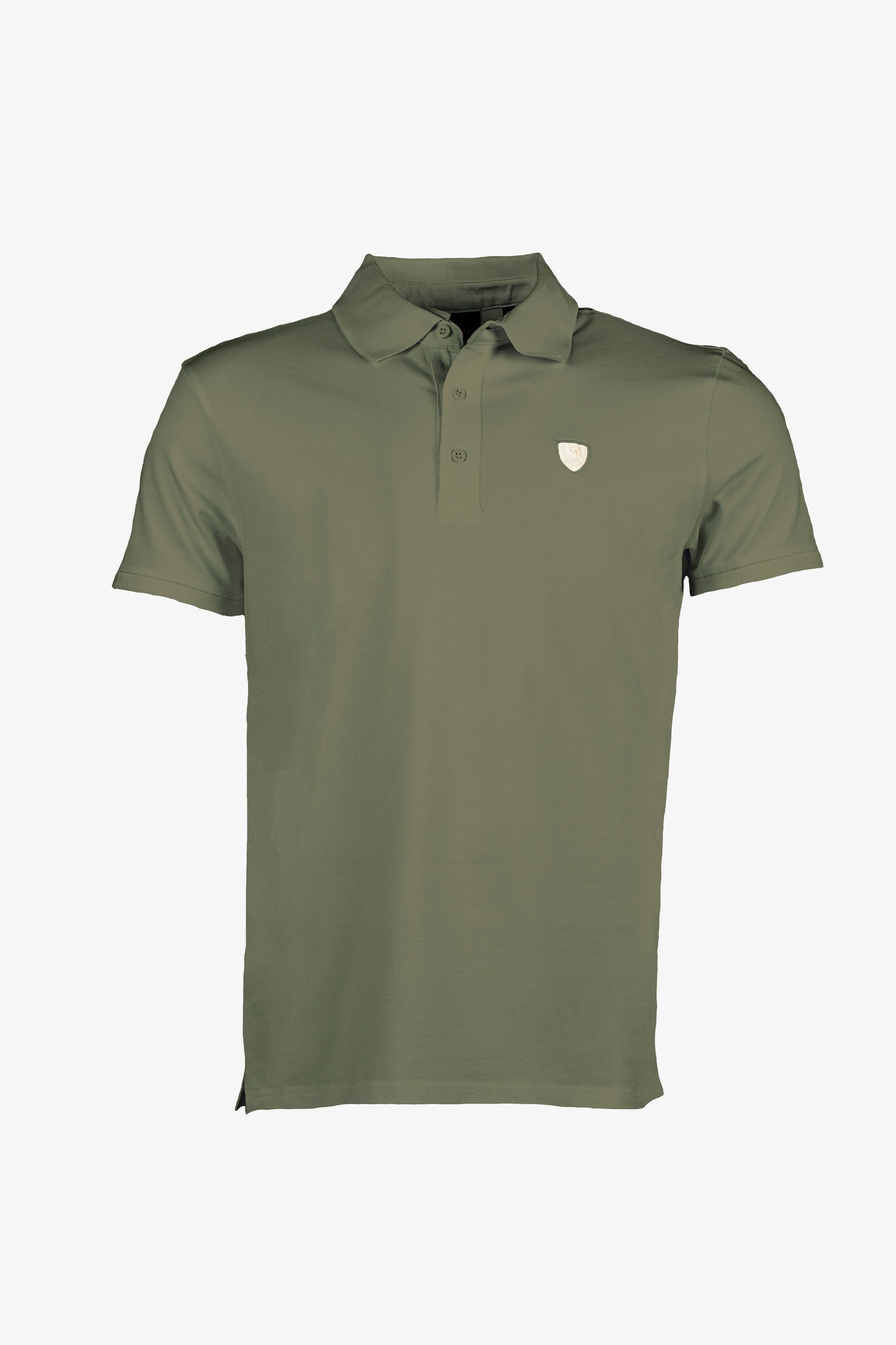Polo manches courtes kaki CACH CALDER