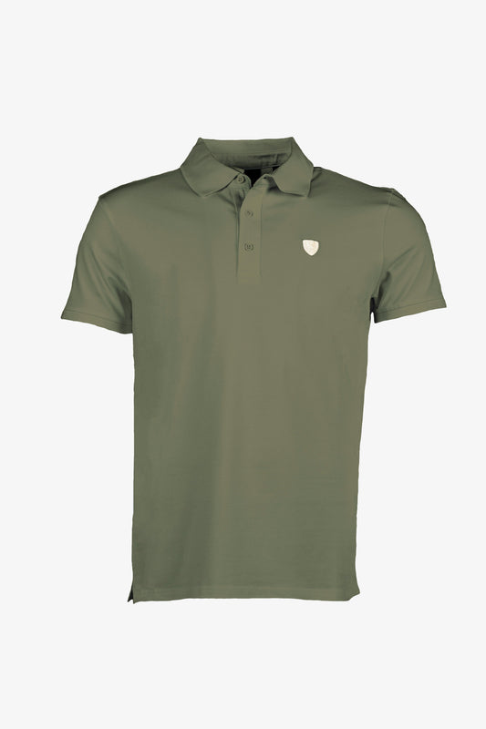 Polo manches courtes kaki CACH CALDER