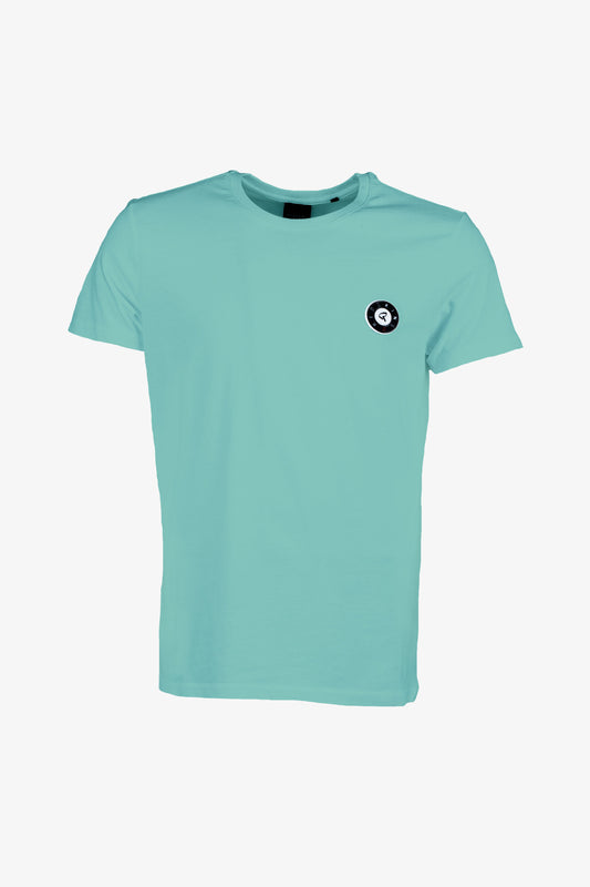 T-shirt manches courtes cyan QUANTA HONDA