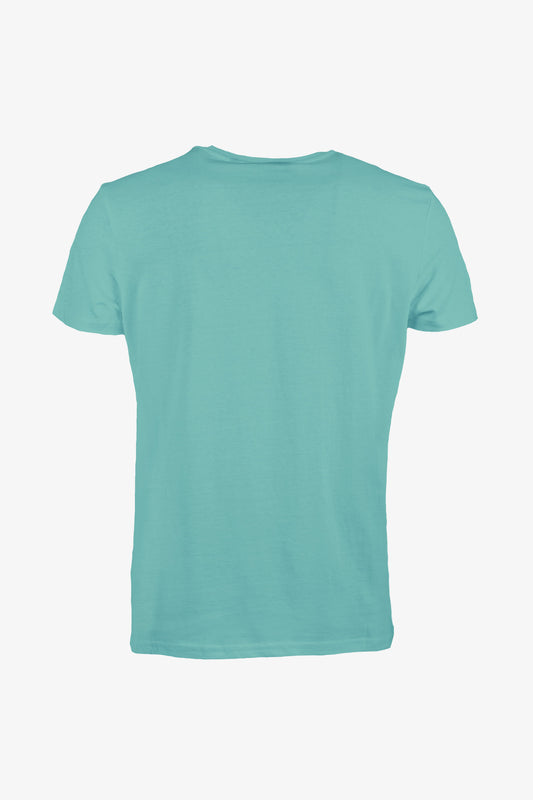 T-shirt manches courtes cyan QUANTA HONDA