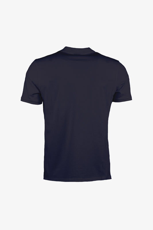 Polo manches courtes bleu marine GIANT MEW
