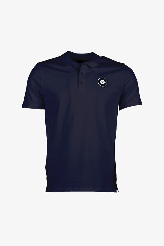 Polo manches courtes bleu marine GIANT MEW