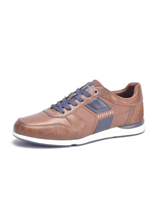 Baskets marron / marines ADJO