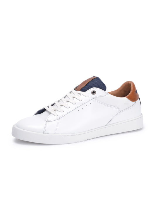 Baskets blanches / marines AMICAL