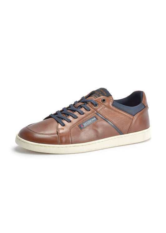 Baskets cognac / marines FLORISSANT