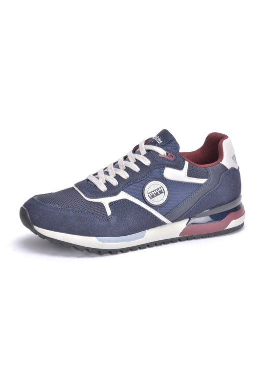 Baskets bleu foncé / blanches OYAT
